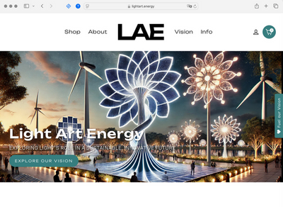 Light Art Energy: A New Chapter Online